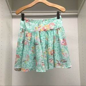 GAP floral skirt